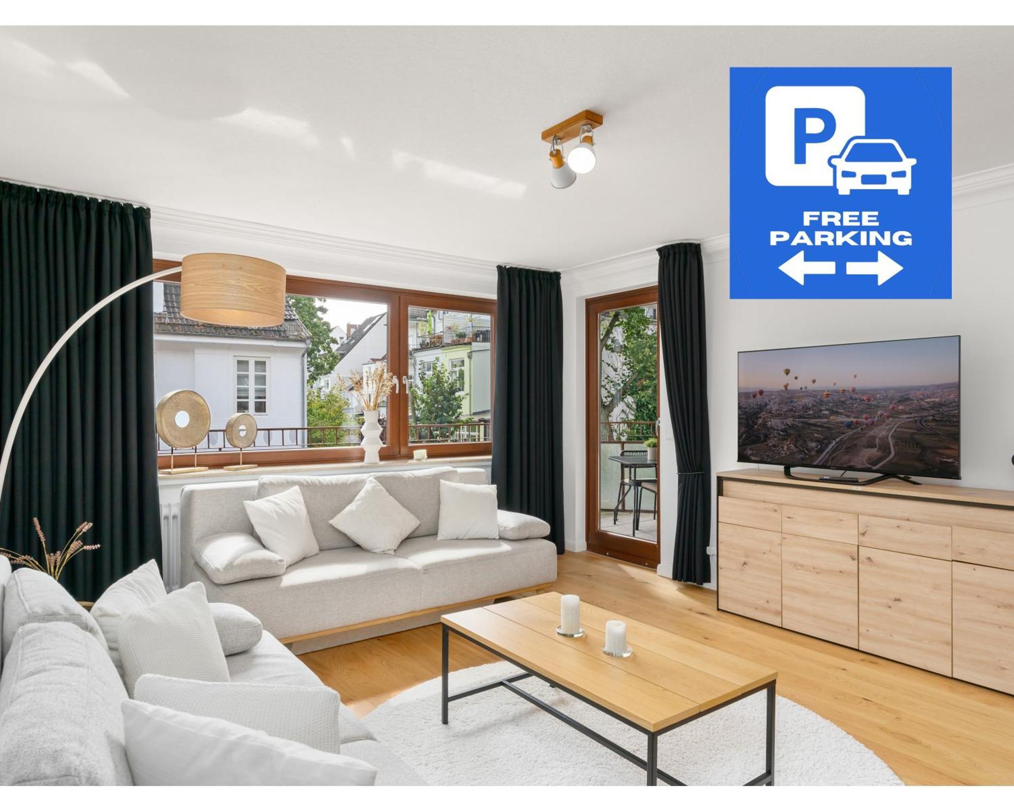 Mel&Bens Modern Oak-Apartments Fuer Bis Zu 12 Personen เบรเมน ภายนอก รูปภาพ
