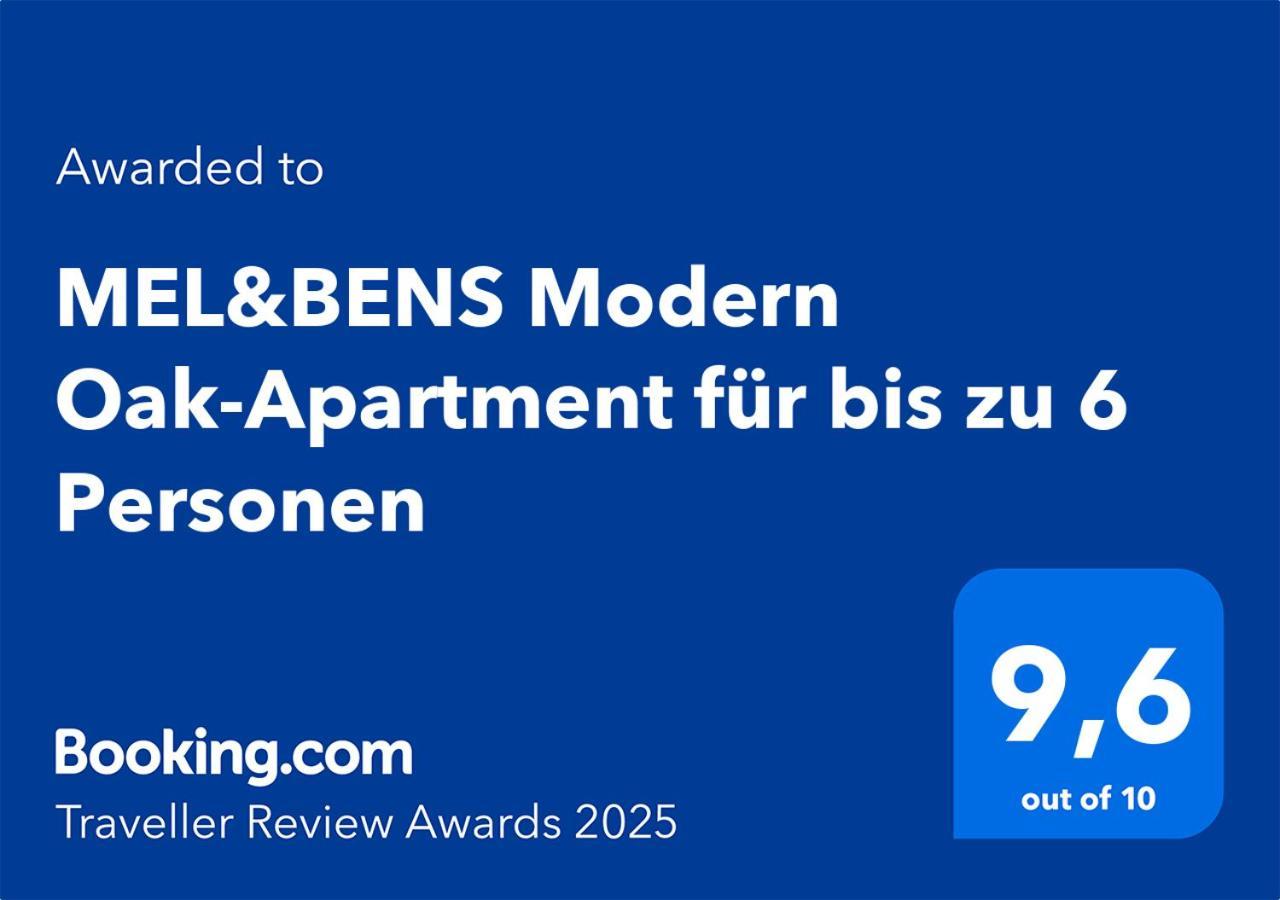 Mel&Bens Modern Oak-Apartments Fuer Bis Zu 12 Personen เบรเมน ภายนอก รูปภาพ