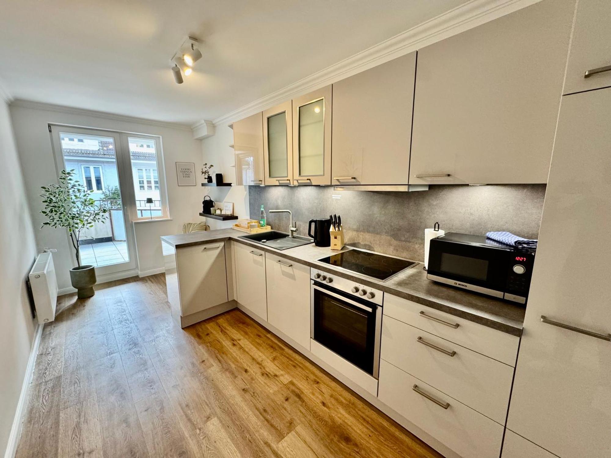Mel&Bens Modern Oak-Apartments Fuer Bis Zu 12 Personen เบรเมน ภายนอก รูปภาพ